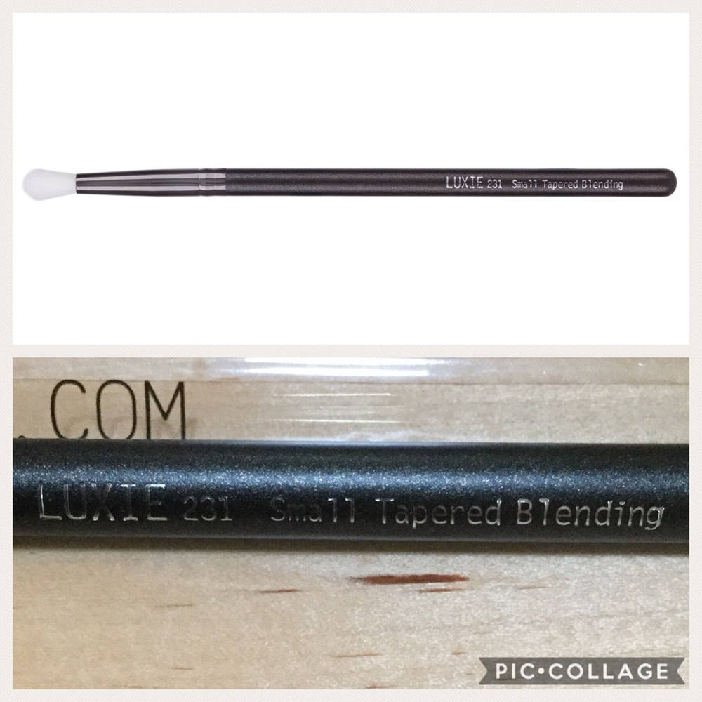 Luxie Onyx Noir Small Tapered Blending Brush 231